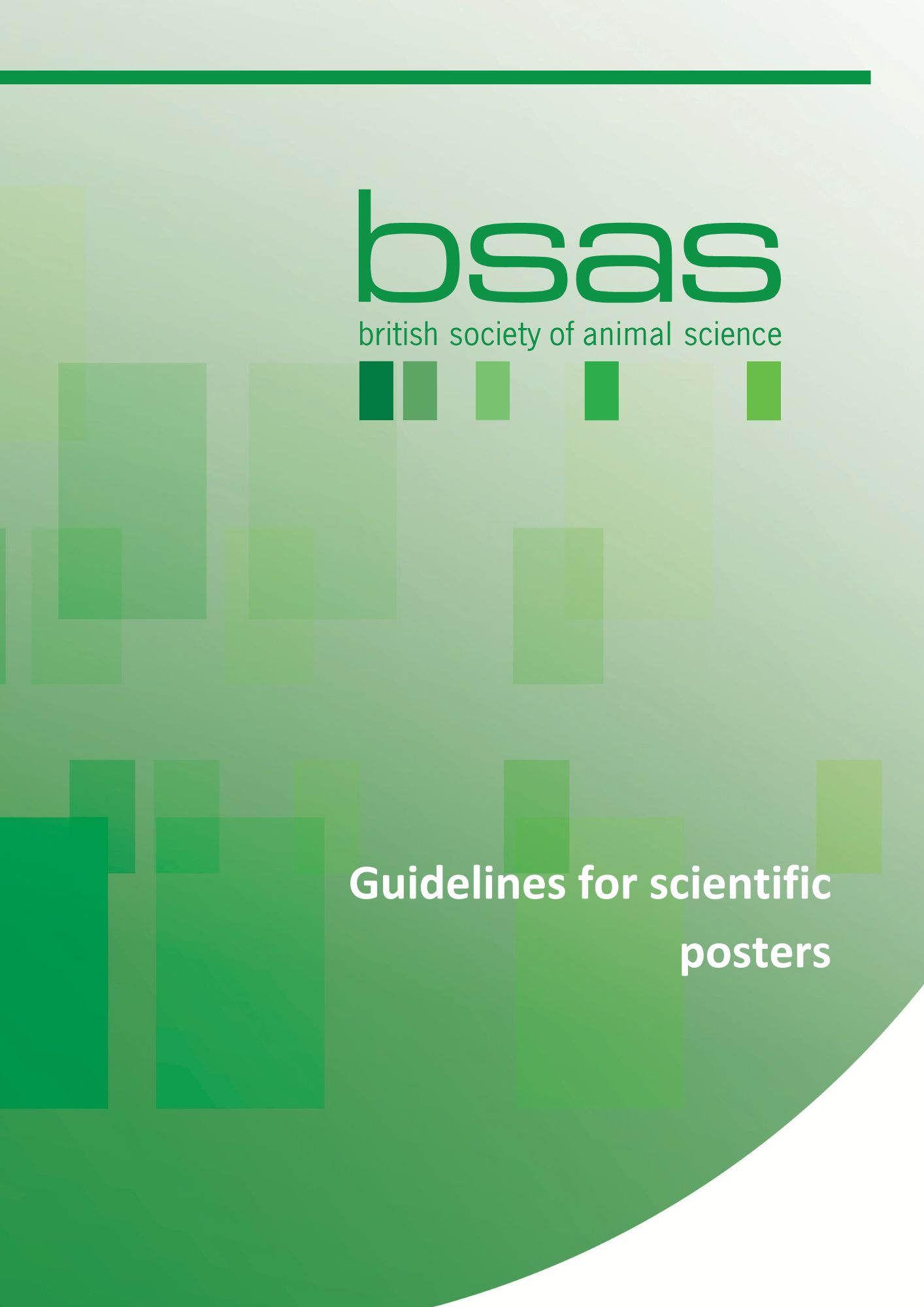 Guidelines for scientific posters